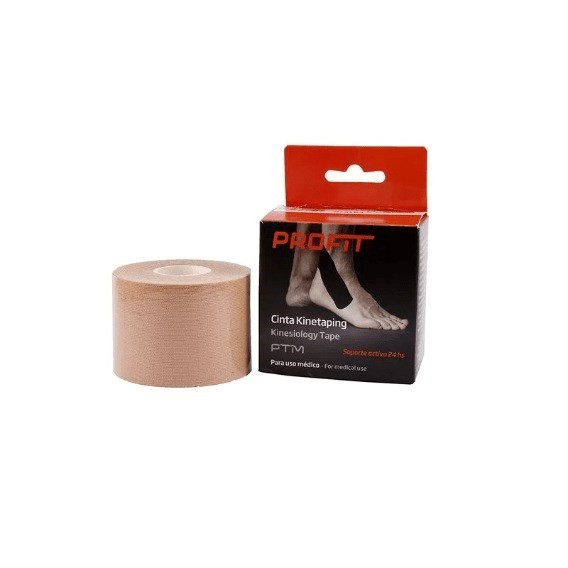 K-TAPE KUMBRINK. CAJA X 4 ROLLOS (5 mts x 5 mts) Beige