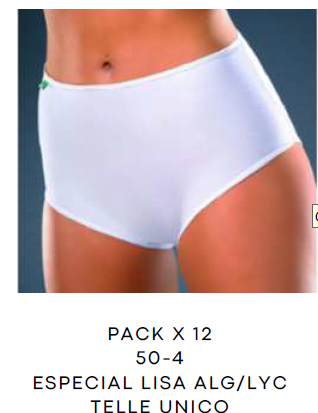 [BR5006] ALUMI ESPECIAL LISA ALG/LYC - KIT X 12 UNI    (Precio x unidad)