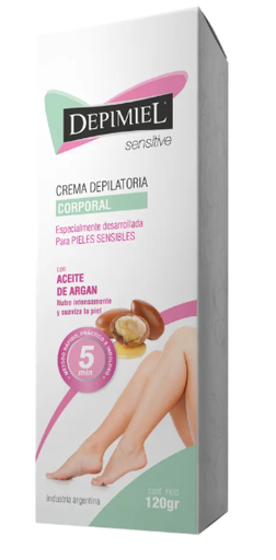 [BR7009] DEPIMIEL Crema Dep. Ultrarap. p/Cuerpo x 120g Sensitive