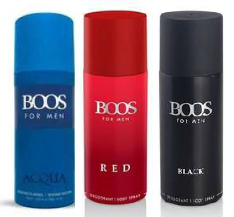 [BR8001] ACTIVE - Desodorante  - BOOS RED 150ml     PROMO!!