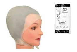 [BR11006] BOLSA 12 GORROS PARA MECHAS,LATEX, MICROPERFORADOS