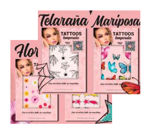[BR14030] TATTOOS TEMPORALES