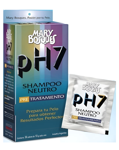 [BR15009] M.BOSQUES Shampoo Neutro-pre tratamiento-sobre x 10 g.-caja x 36 u.-