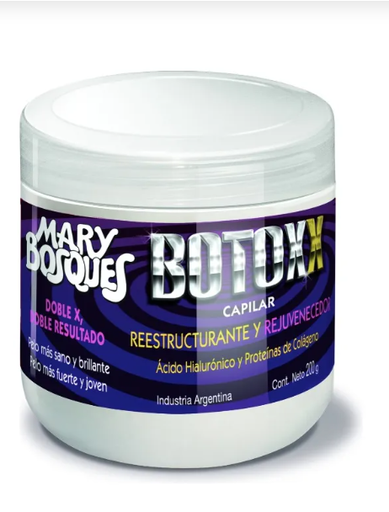 [BR15027] M.BOSQUES Botoxx Capilar-reestructurante y rejuvenecedor-pote x 200 g.-