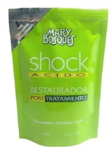 [BR15065] Shock Acido-equilibrante post tratamientos quimicos-doypack x 250 g.-