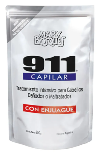 [BR15075] 911 Capilar-rescate inmediato-con enjuage-doypack x 250 g.-
