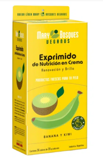 [BR15076] Banana y Kiwi-sobre x 20 g.-caja x 36 u.-