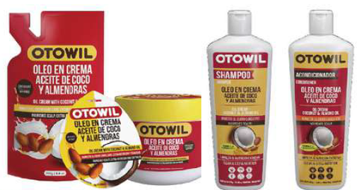 [BR17035] Oleo en Crema Aceite de Coco y Almendras | Shampoo x 410ml.           PROMO!!