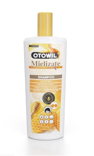 [BR17041] Mielizate - Shampoo Miel y Almendras | Frasco x 250grs.            PROMO!!
