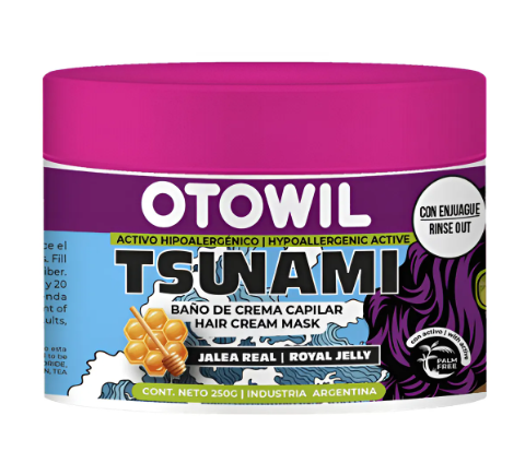 [BR17045] TSUNAMI - Baño de Crema Capilar con Enjuague Tsunami | Sobre x 25 grs  PROMO!!