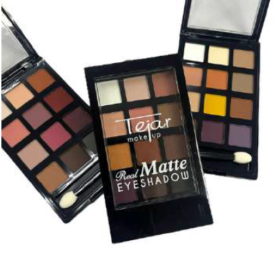 [BR20020] TEJAR SOMBRA PARA OJOS MATTE x 12 COLORES