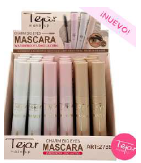 [BR20022] MASCARA DE PESTAÑAS  - PASTELES WATERPROOF