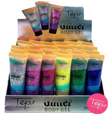 [BR20057] TEJAR GLITTER BODY GEL x 22 ml