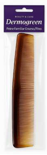 [BR22010] DERMOGREEN PEINE FAMILIAR GRUESO/FINO    PROMO!! 