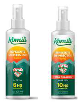 [BR22014] KOMILY - REPELENTE X 100 ML 10 HS    PROMO!!
