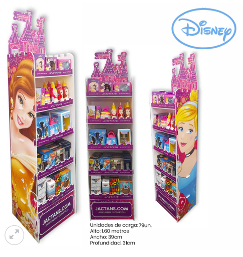 [BR80022] PROMO EXHIBIDOR GRANDE DISNEY + CARGA (101 PRODUCTOS)