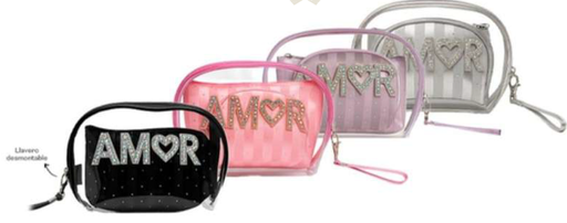 [BR100008] MARROQUINERIA PORTA COSMETICOS 3 PCS