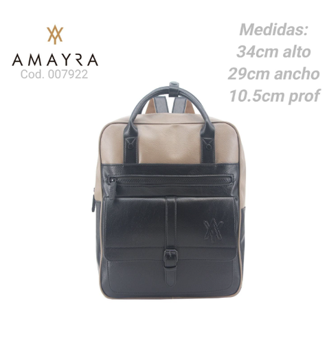 [PL.MA 007922      ] MOCHILA AMAYRA NEGRA  PL.MA 007922      