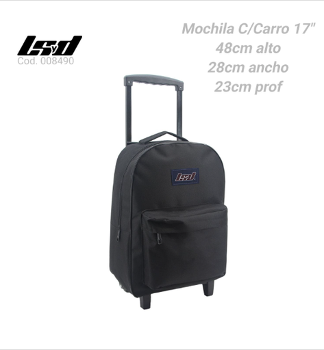 [PL.MA 008490      ] MOCHILA CARRO LSYD                              