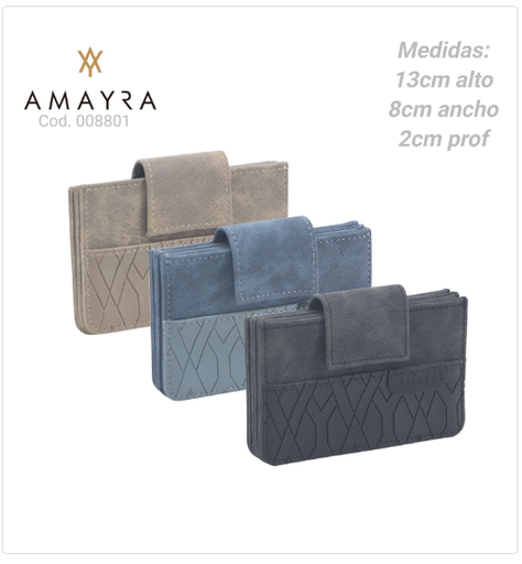 [PL.MA 008801      ] TARJETERO AMAYRA  PL.MA 008801      