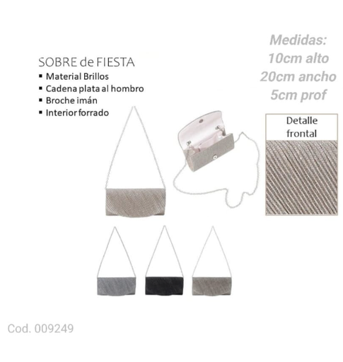 [PL.MA 009249      ] SOBRE DE FIESTA                              