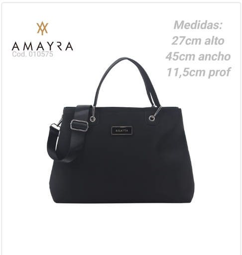 [PL.MA 010575      ] CARTERA AMAYRA NEGRA  PL.MA 010575      