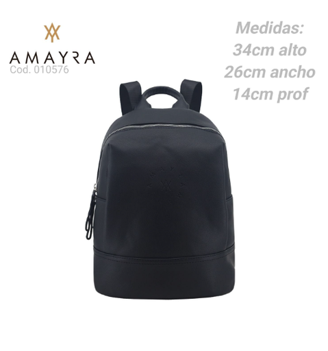 [PL.MA 010576      ] MOCHILA AMAYRA NEGRA  PL.MA 010576      