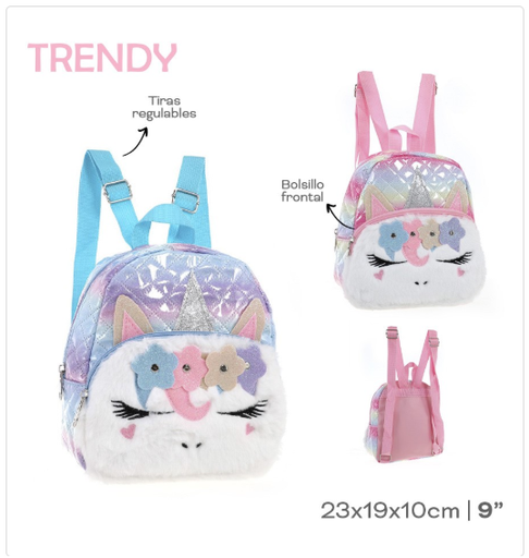 [PL.MA 010635      ] MOCHILA INFANTIL TRENDY  PL.MA 010635      