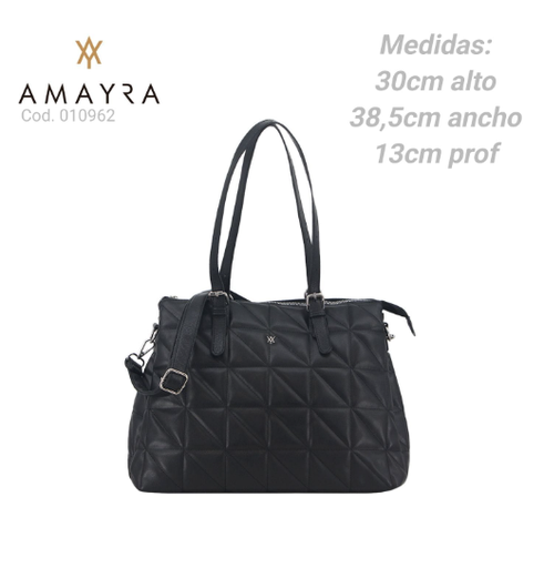 [PL.MA 010962      ] CARTERA AMAYRA NEGRA  PL.MA 010962      