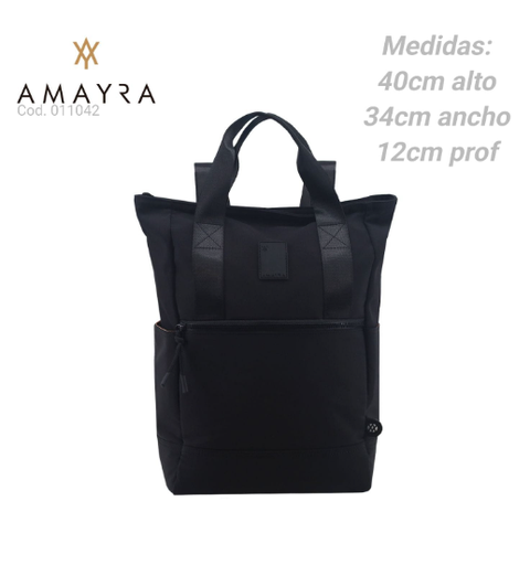 [PL.MA 011042      ] MOCHILA AMAYRA NEGRA                              