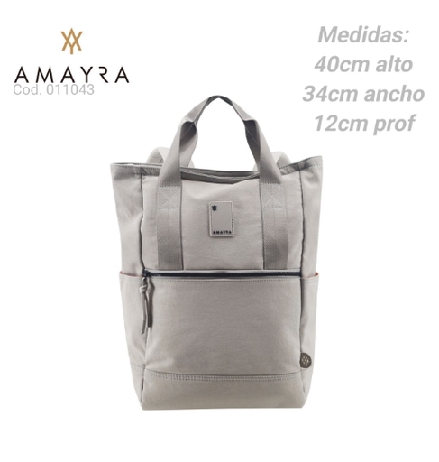 [PL.MA 011043      ] MOCHILA AMAYRA GRIS                              