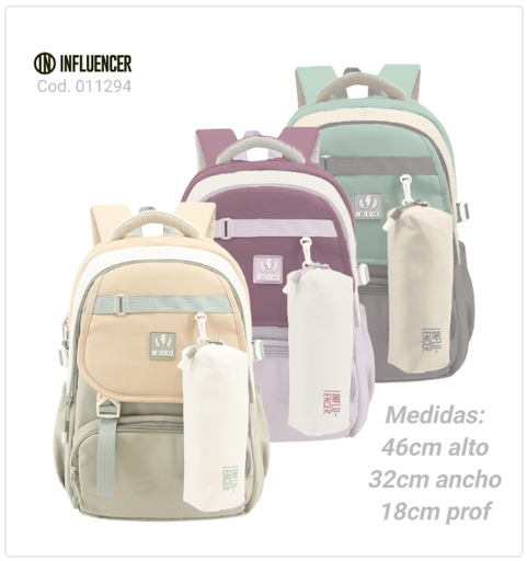 [PL.MA 011294      ] MOCHILA INFLUENCER                              