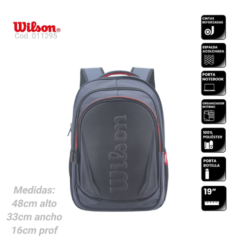 [PL.MA 011295      ] MOCHILA PORTANOTEBOOK WILSON                              