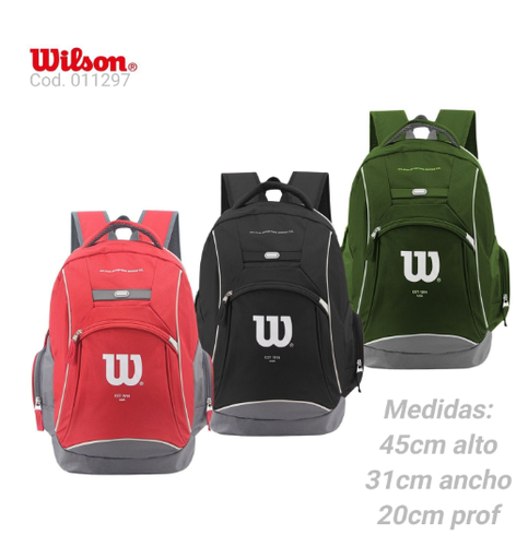 [PL.MA 011297      ] MOCHILA WILSON 18"                              