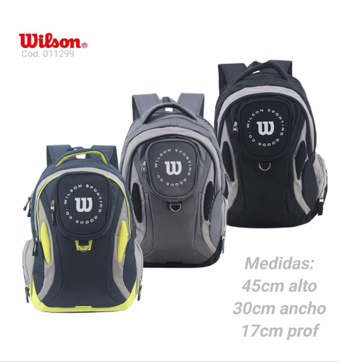 [PL.MA 011299      ] MOCHILA WILSON  PL.MA 011299      