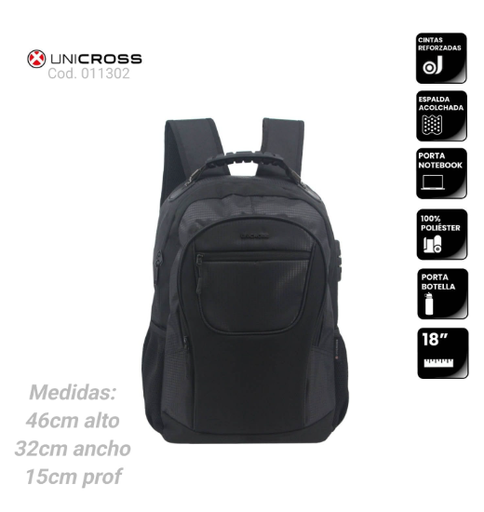 [PL.MA 011302      ] MOCHILA UNICROSS P/NOTEBOOK 18"                             