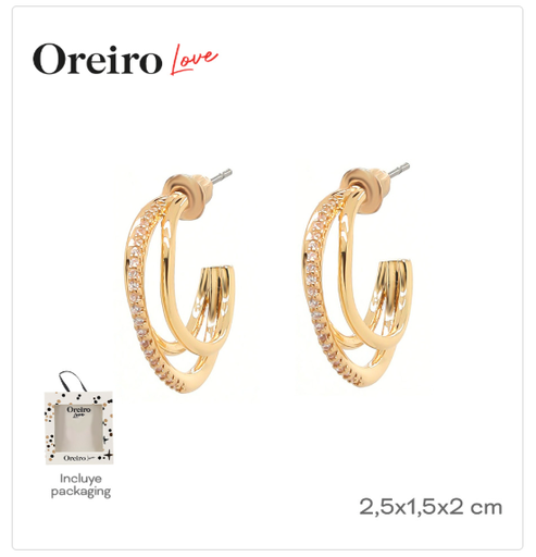 [PL.AC 011010      ] AROS ACERO DORADO OREIRO                              