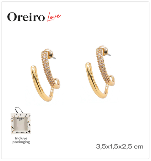 [PL.AC 011012      ] AROS ACERO DORADO OREIRO  PL.AC 011012      
