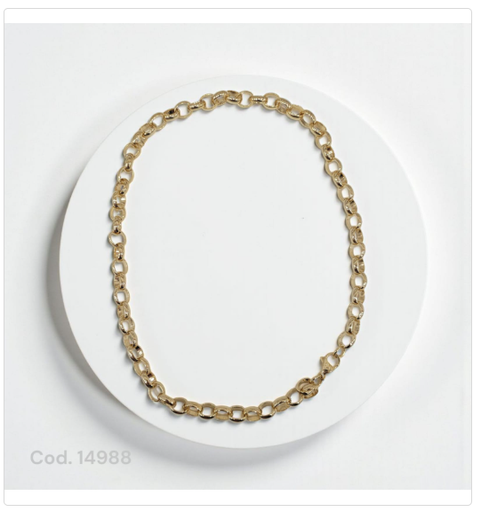 [PL.AC 14988       ] CADENA ACERO DORADO  PL.AC 14988       