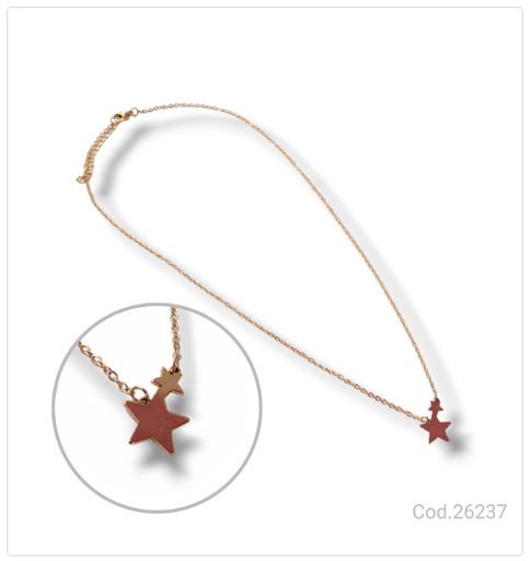 [PL.AC 26237       ] COLLAR ACERO DORADO  PL.AC 26237       