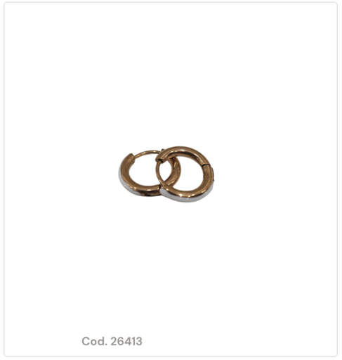 [PL.AC 26413       ] AROS ACERO DORADO                              