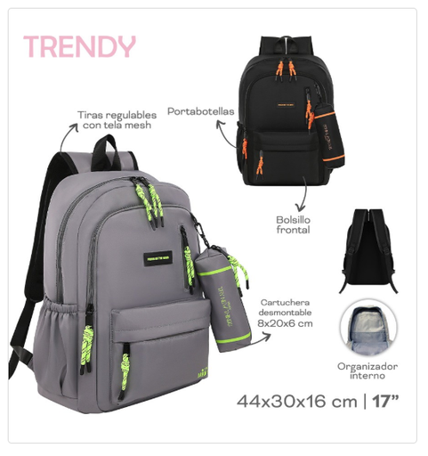 [PL.MA 11981] MOCHILA TRENDY
