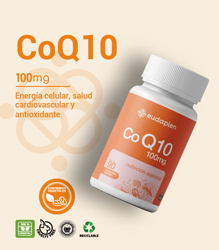 [BR24010] CO-Q10 - 100mg x 90 comprimidos vegetal