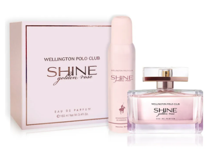 [BR8050] ACTIVE - PERFUME - Wellington SHINE GOLDEN ROSE WOMAN 90 ml     PROMO!! 