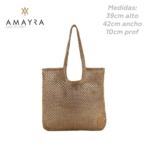 [PL.MA 011567] BOLSO PLAYERO AMAYRA PL.MA 011567