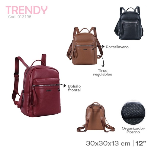 [PL.MA 13195] MOCHILA TRENDY PL.MA 13195