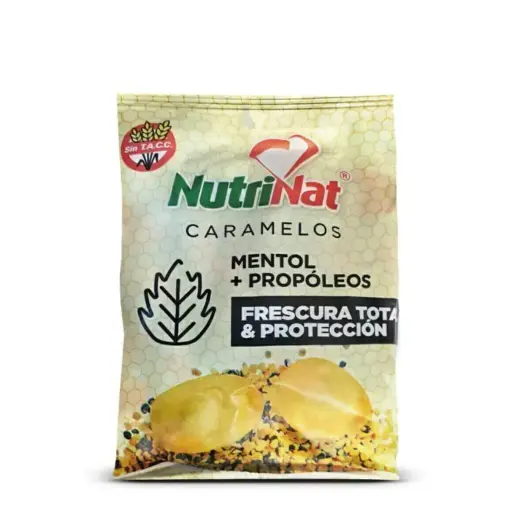 [BR25011] Caramelos Nutrinat - Menta y Propóleos   x 50 gr