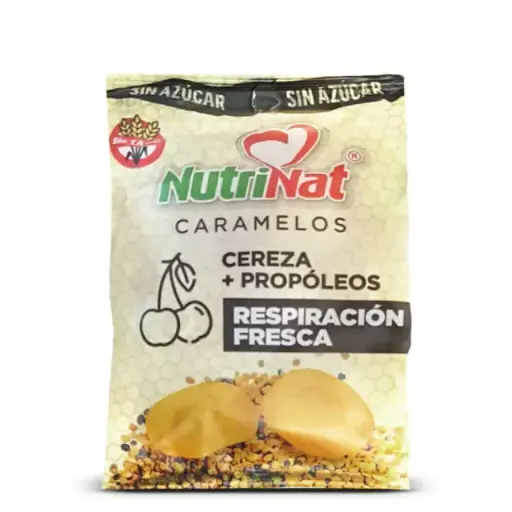 [BR25028] Caramelos Nutrinat S/A - Cherry y Propóleos  x 50 gr