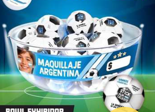 [BR90006] COMBO BOWL -  MAQUILAJE EN BARRA X 24 uni