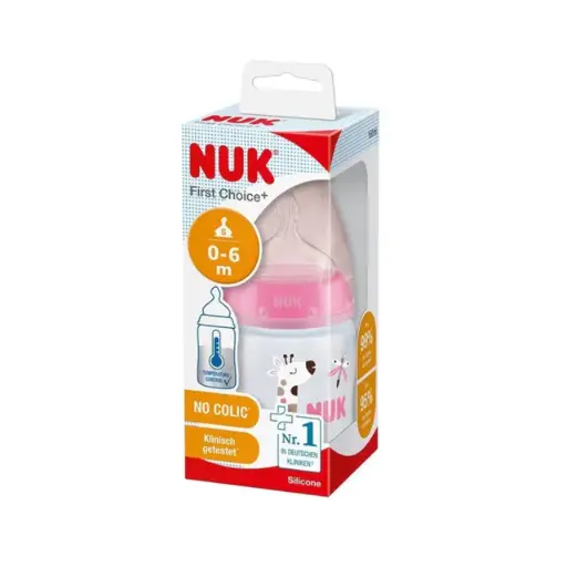 [DF.NUK 10743067] Mamadera FC+ 150 ml Control de Temperatura Jirafa